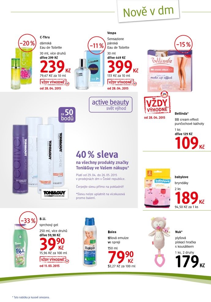 leták DM drogerie Journal 2 od 1.5.2015 strana 1 leták DM drogerie Journal 2 od 1.5.2015 strana 1