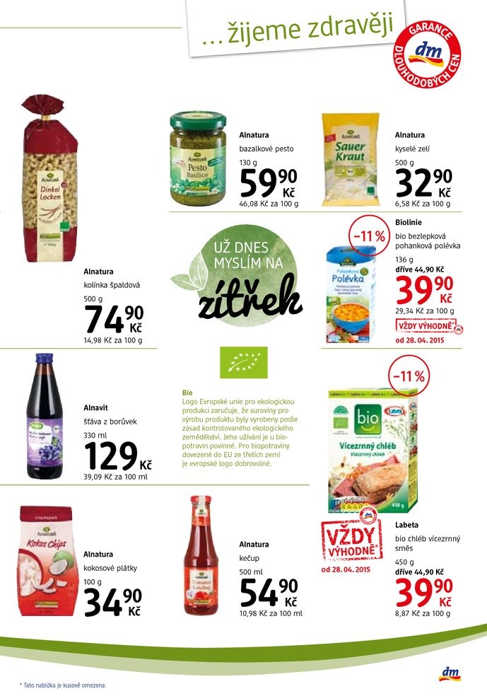 let�k DM drogerie Journal od 1.5.2015 strana 1