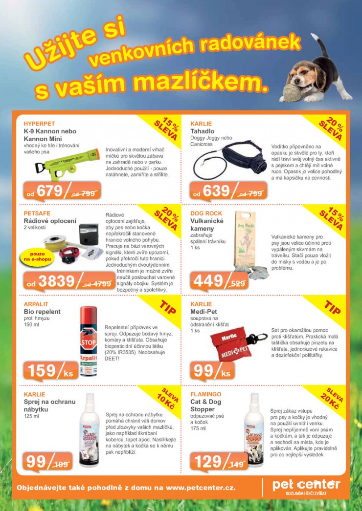 let�k Pet Center Ak�n� let�k od 1.5.2015 strana 1