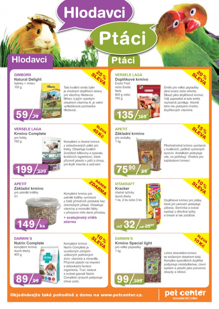 leták Pet Center Akční leták od 1.5.2015 strana 1 leták Pet Center Akční leták od 1.5.2015 strana 1
