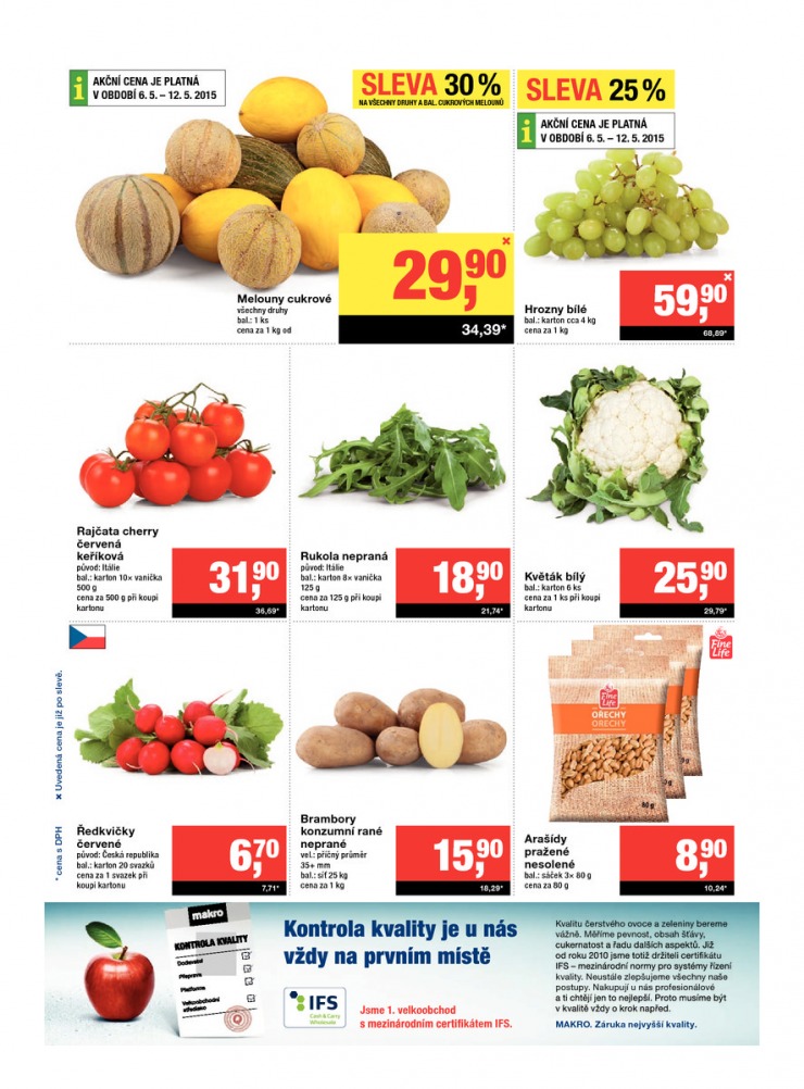 leták Makro Maloobchod od 6.5.2015 strana 1 leták Makro Maloobchod od 6.5.2015 strana 1