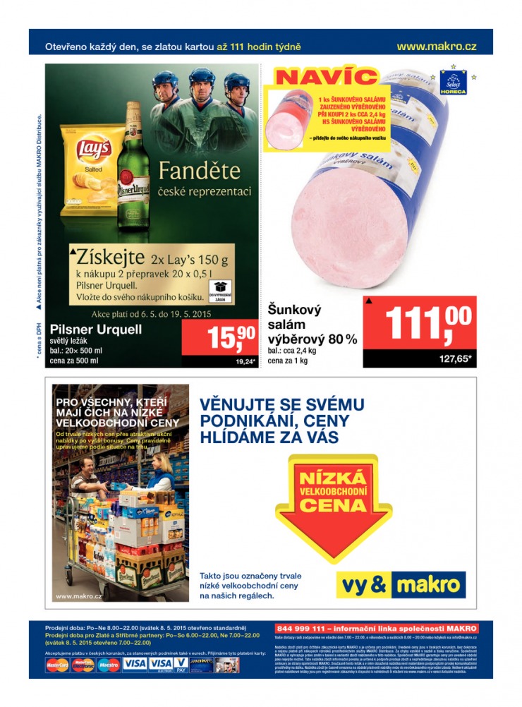 leták Makro Maloobchod od 6.5.2015 strana 1 leták Makro Maloobchod od 6.5.2015 strana 1