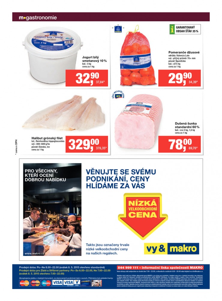 leták Makro Gastronomie čerstvé od 6.5.2015 strana 1 leták Makro Gastronomie čerstvé od 6.5.2015 strana 1