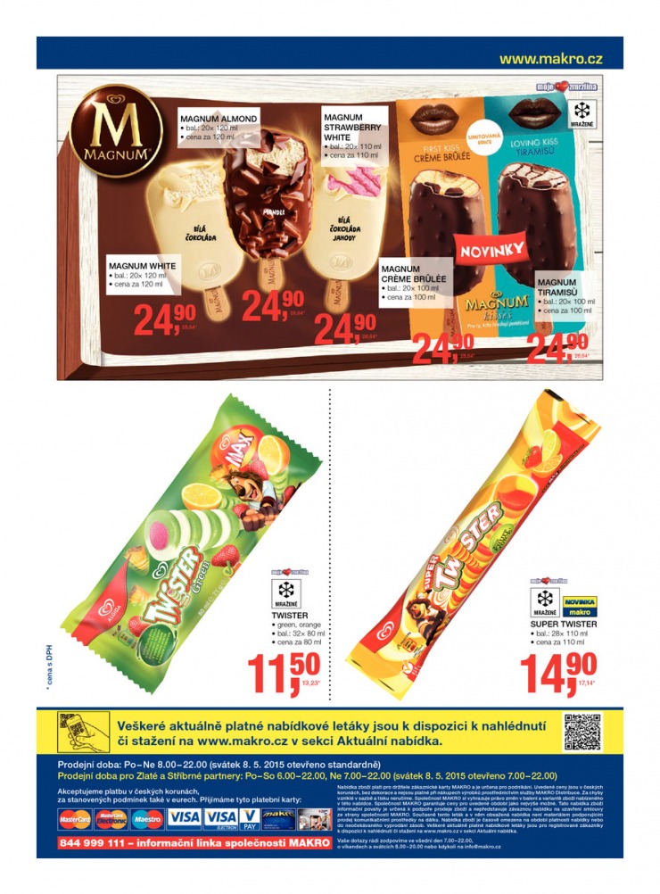 leták Makro Zmrzlina od 6.5.2015 strana 1 leták Makro Zmrzlina od 6.5.2015 strana 1