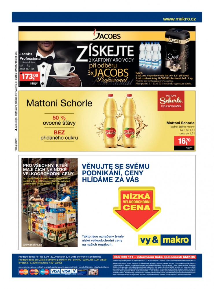 leták Makro Potraviny od 6.5.2015 strana 1 leták Makro Potraviny od 6.5.2015 strana 1