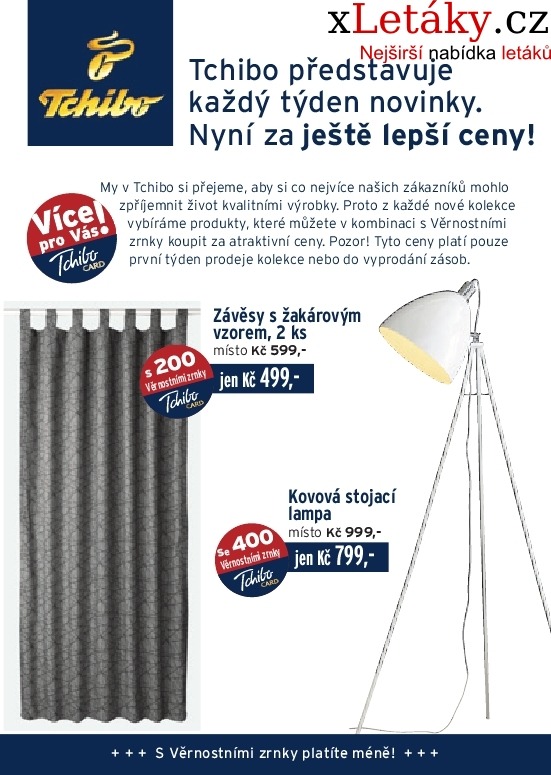 leták Tchibo leták strana 1 leták Tchibo leták strana 1
