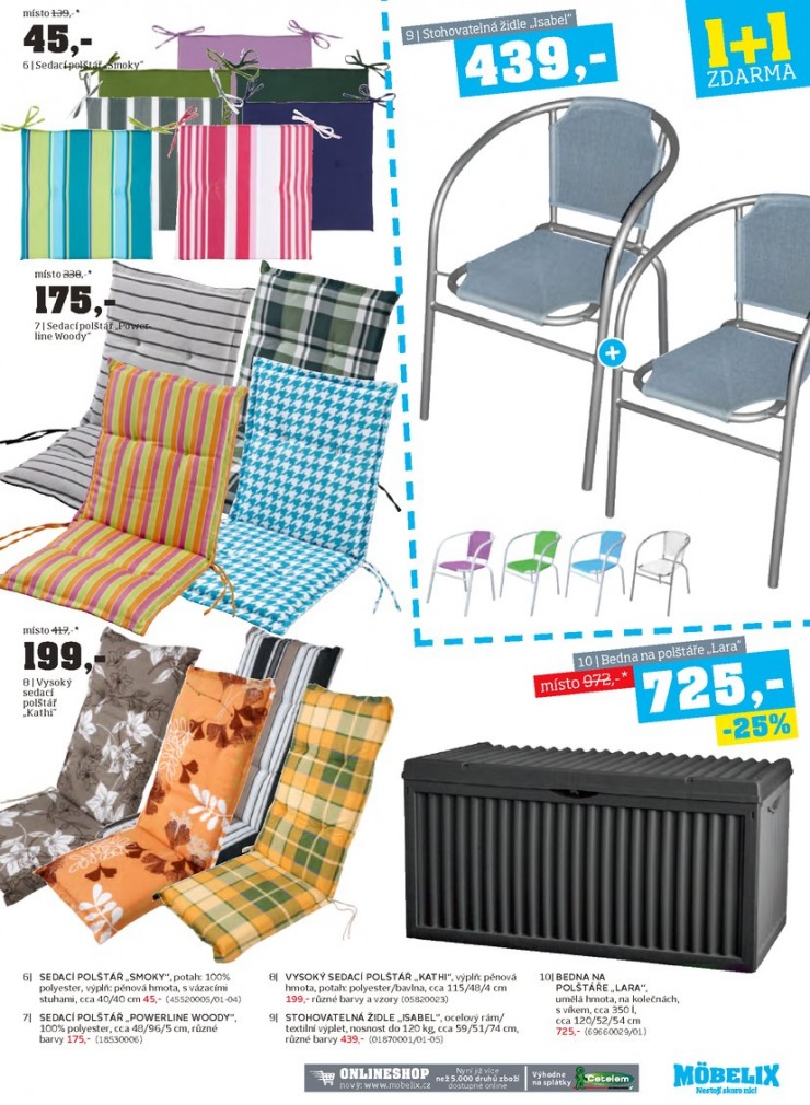 let�k Mobelix Aktu�ln� prospekt od 4.5.2015 strana 1