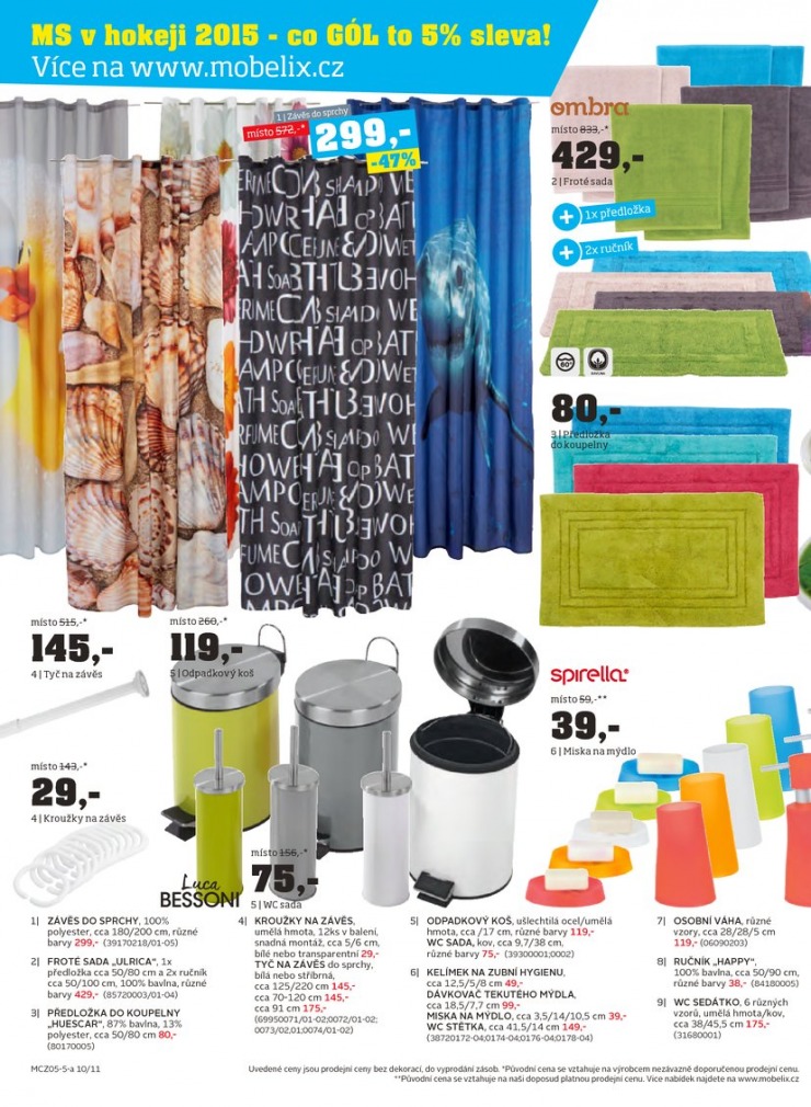 let�k Mobelix Aktu�ln� prospekt od 4.5.2015 strana 1