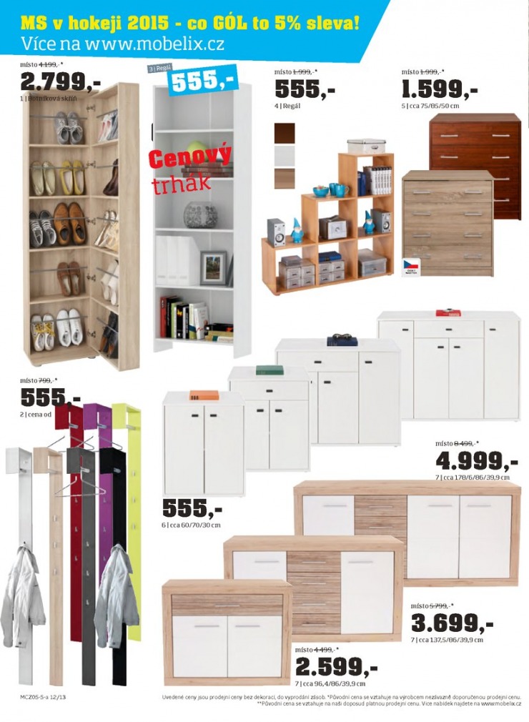 let�k Mobelix Aktu�ln� prospekt od 4.5.2015 strana 1