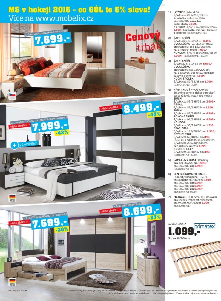 let�k Mobelix Aktu�ln� prospekt od 4.5.2015 strana 1