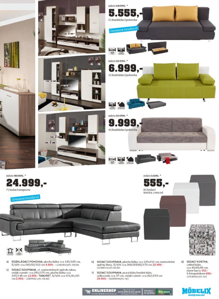 let�k Mobelix Aktu�ln� prospekt od 4.5.2015 strana 1