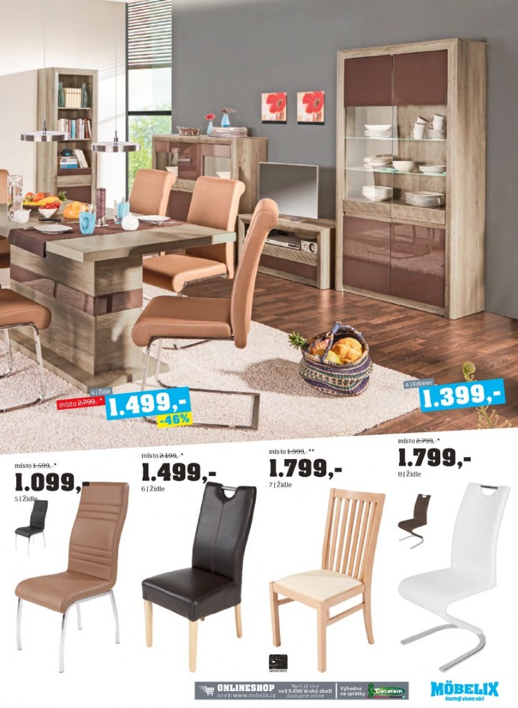 let�k Mobelix Aktu�ln� prospekt od 4.5.2015 strana 1