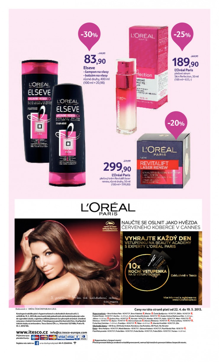 leták Tesco Krása od 6.5.2015 strana 1 leták Tesco Krása od 6.5.2015 strana 1