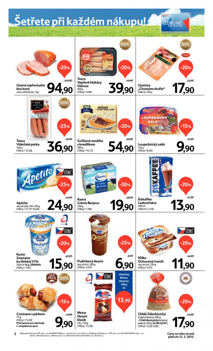 leták Tesco Expres obchody od 6.5.2015 strana 1 leták Tesco Expres obchody od 6.5.2015 strana 1