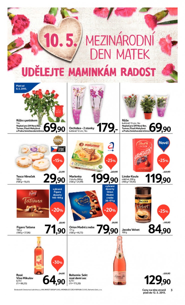 leták Tesco supermarkety od 6.5.2015 strana 1 leták Tesco supermarkety od 6.5.2015 strana 1