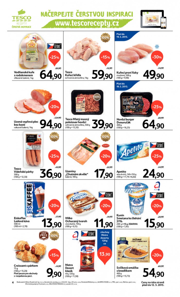 leták Tesco supermarkety od 6.5.2015 strana 1 leták Tesco supermarkety od 6.5.2015 strana 1