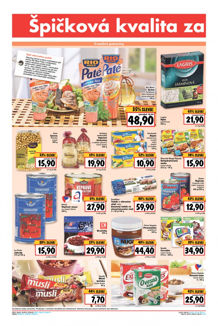 let�k Kaufland Aktu�ln� nab�dka od 7.5.2015 strana 1