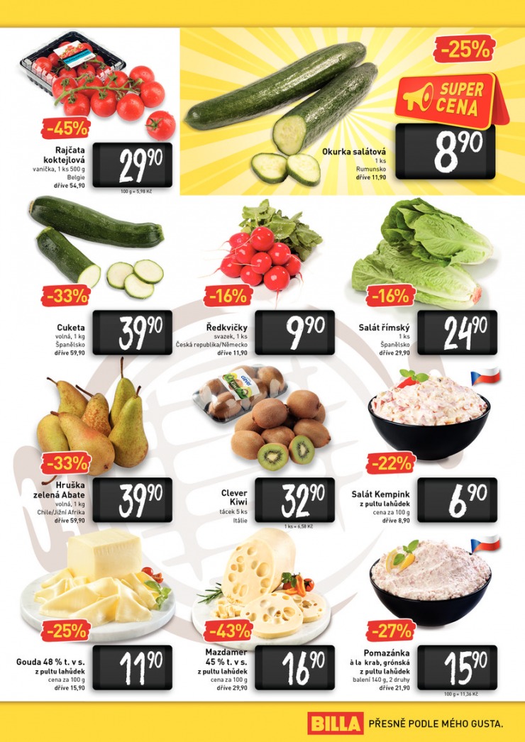 leták Billa velký od 6.5.2015 strana 1 leták Billa velký od 6.5.2015 strana 1