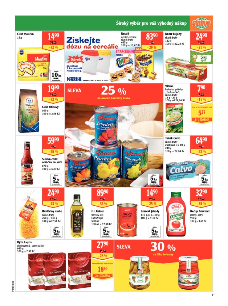 let�k Globus Na�e noviny od 7.5.2015 strana 1