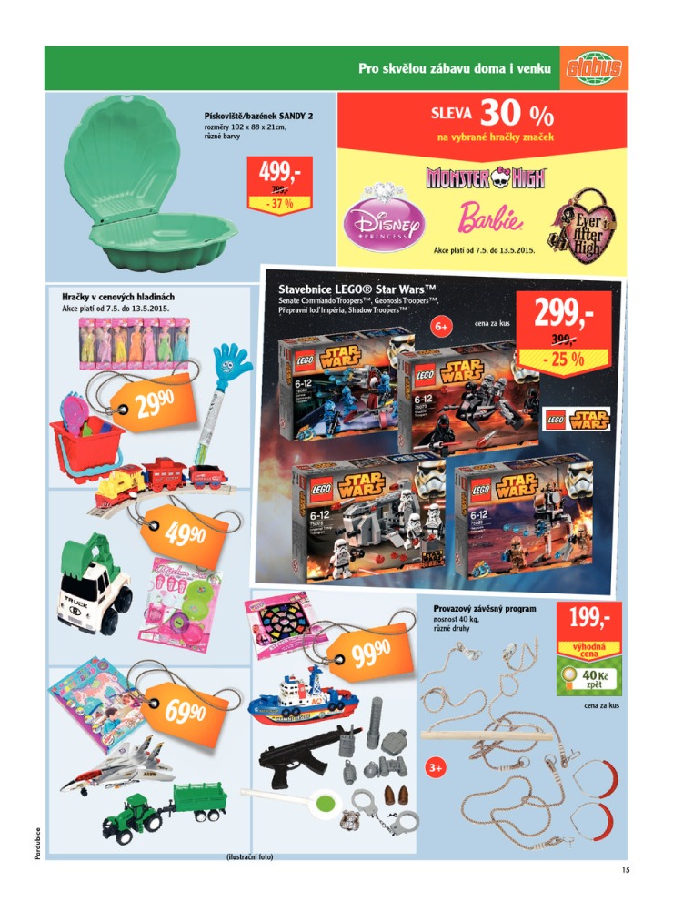 leták Globus Naše noviny od 7.5.2015 strana 1 leták Globus Naše noviny od 7.5.2015 strana 1