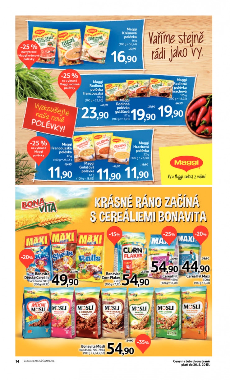 leták Tesco velké hypermarkety od 13.5.2015 strana 1 leták Tesco velké hypermarkety od 13.5.2015 strana 1