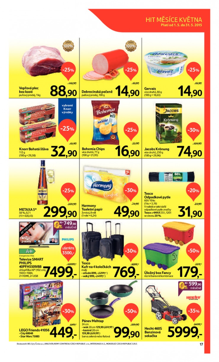 let�k Tesco velk� hypermarkety od 13.5.2015 strana 1
