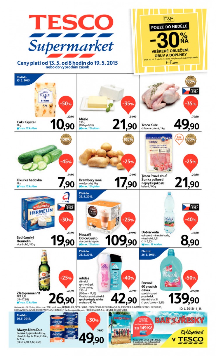 letk Tesco supermarkety od 13.5.2015 strana 1