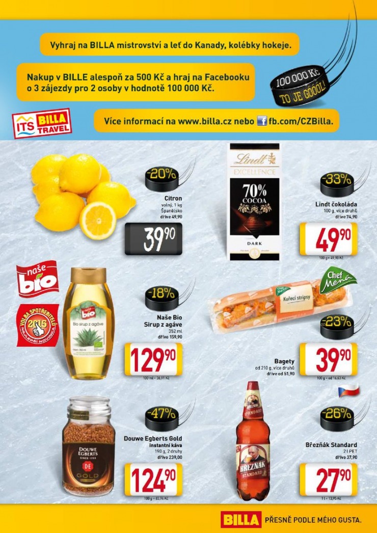leták Billa speciální od 11.5.2015 strana 1 leták Billa speciální od 11.5.2015 strana 1