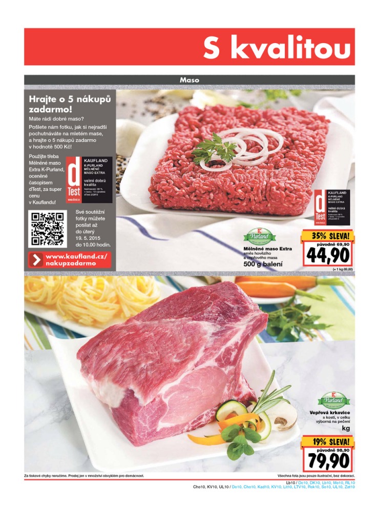 let�k Kaufland Aktu�ln� nab�dka od 14.5.2015 strana 1