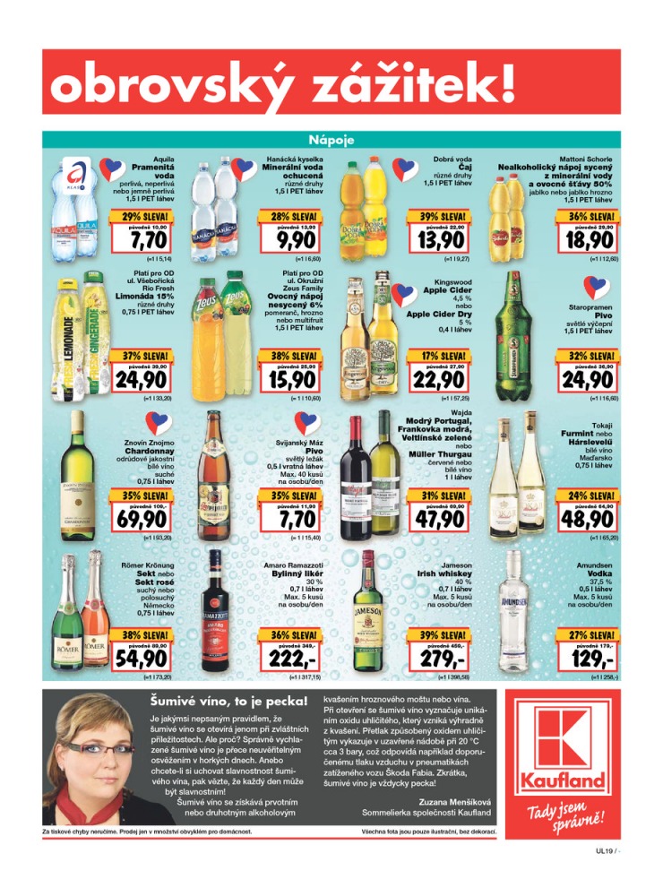 let�k Kaufland Aktu�ln� nab�dka od 14.5.2015 strana 1