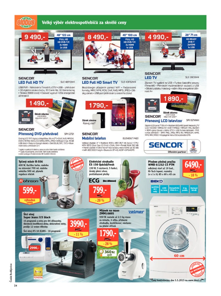 leták Globus Naše noviny od 14.5.2015 strana 1 leták Globus Naše noviny od 14.5.2015 strana 1