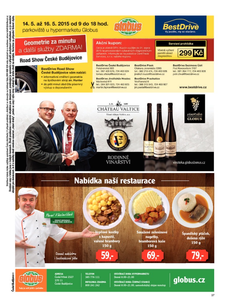 letk Globus Nae noviny od 14.5.2015 strana 1