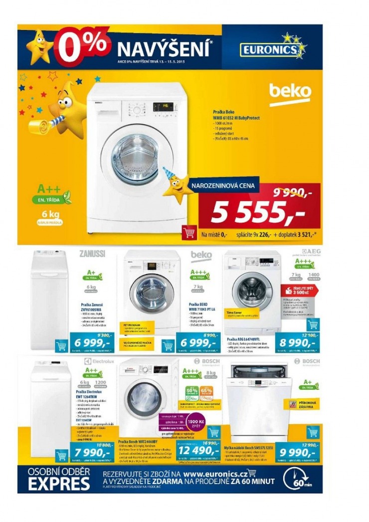 let�k Euronics Aktu�ln� let�k od 13.5.2015 strana 1