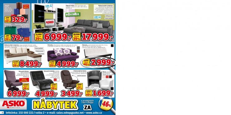 leták Asko nábytek E-shop od 14.5.2015  strana 1 leták Asko nábytek E-shop od 14.5.2015 strana 1
