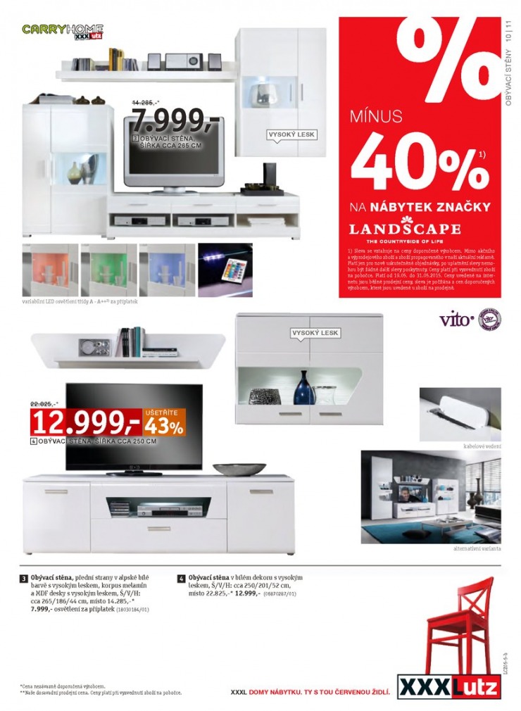 let�k XXXLutz Aktu�ln� prospekt od 18.5.2015 strana 1