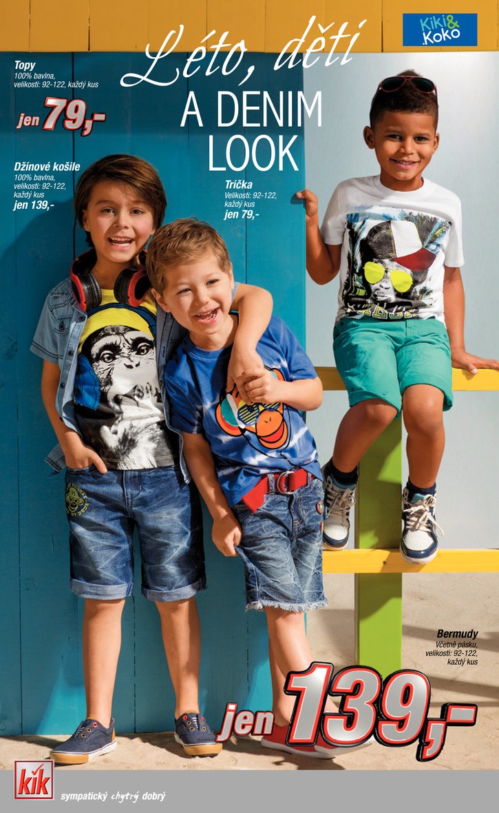 let�k Kik textil Prospekt od 20.5.2015 strana 1