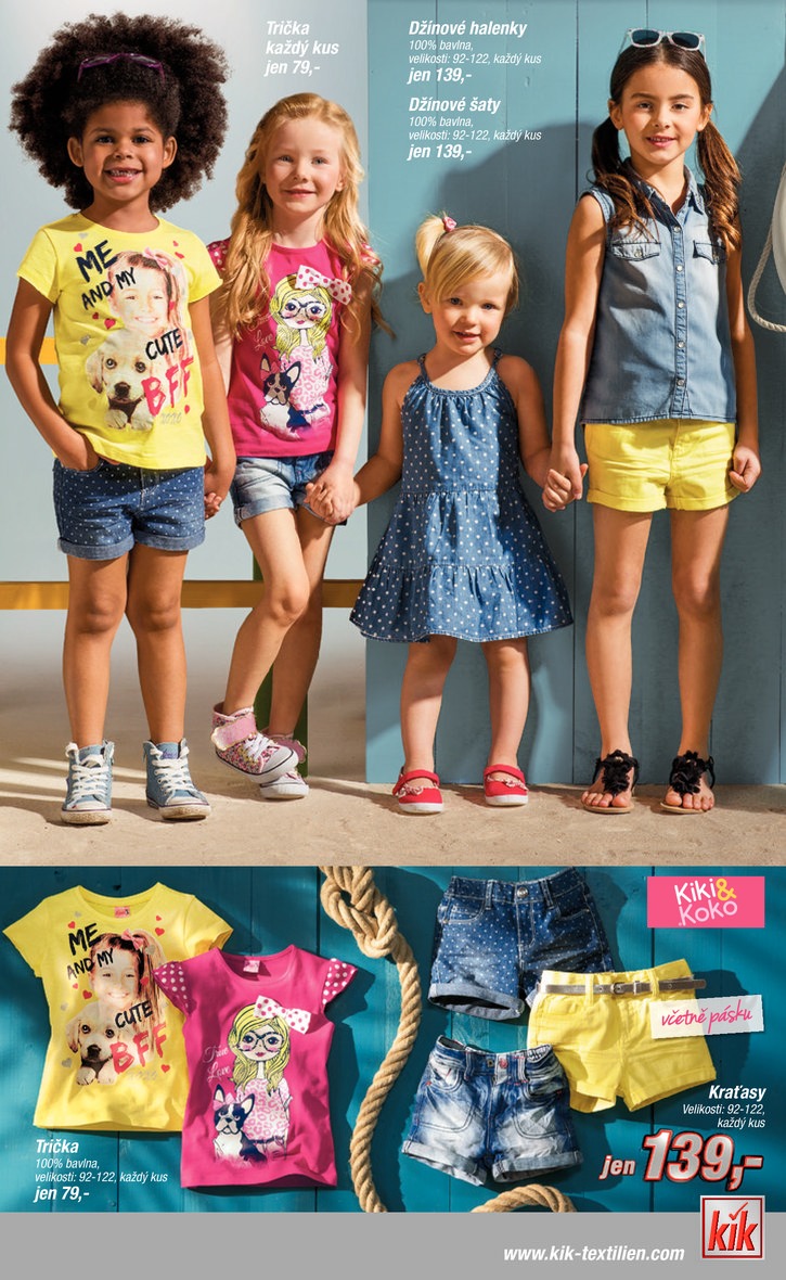 let�k Kik textil Prospekt od 20.5.2015 strana 1