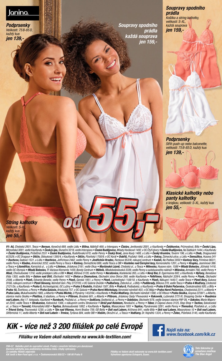 let�k Kik textil Prospekt od 20.5.2015 strana 1