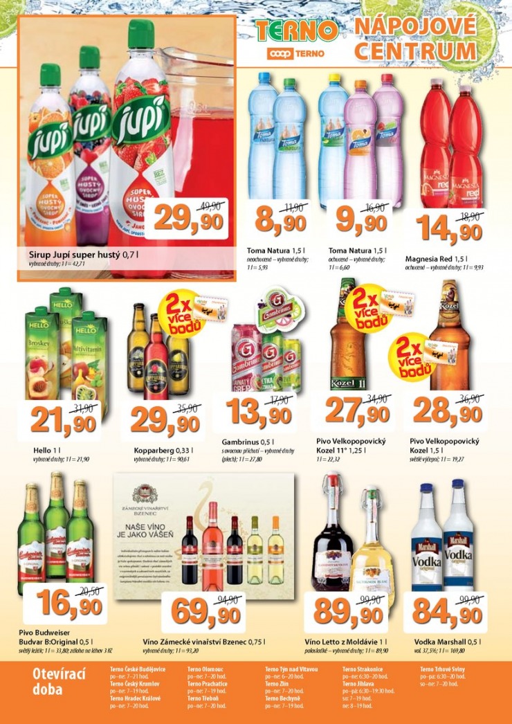 leták COOP Terno od 20.5.2015 strana 1 leták COOP Terno od 20.5.2015 strana 1