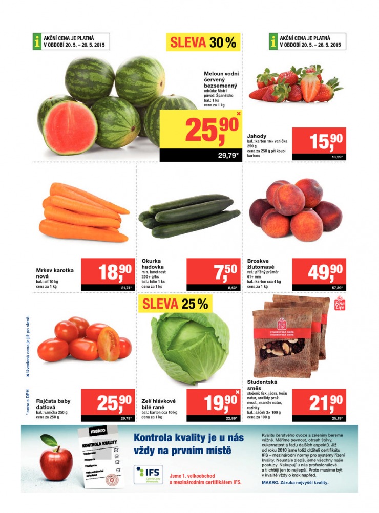 leták Makro Maloobchod od 20.5.2015 strana 1 leták Makro Maloobchod od 20.5.2015 strana 1