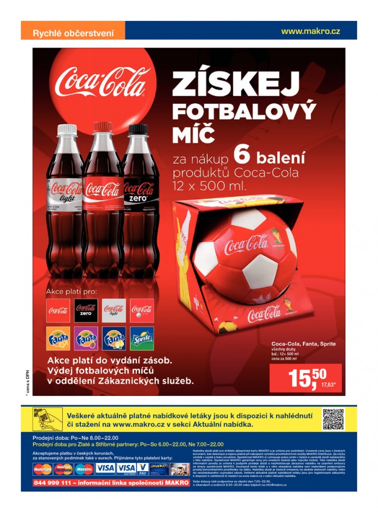 leták Makro Rychlé občerstvení od 20.5.2015 strana 1 leták Makro Rychlé občerstvení od 20.5.2015 strana 1