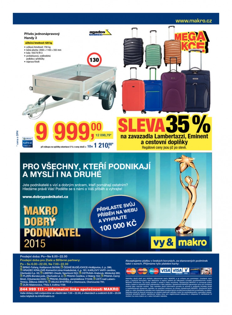 leták Makro Spotřební zboží od 20.5.2015 strana 1 leták Makro Spotřební zboží od 20.5.2015 strana 1