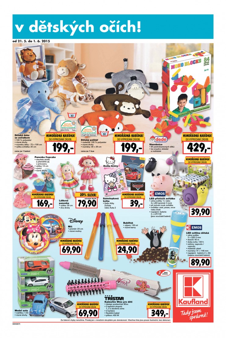 let�k Kaufland Aktu�ln� nab�dka od 21.5.2015 strana 1