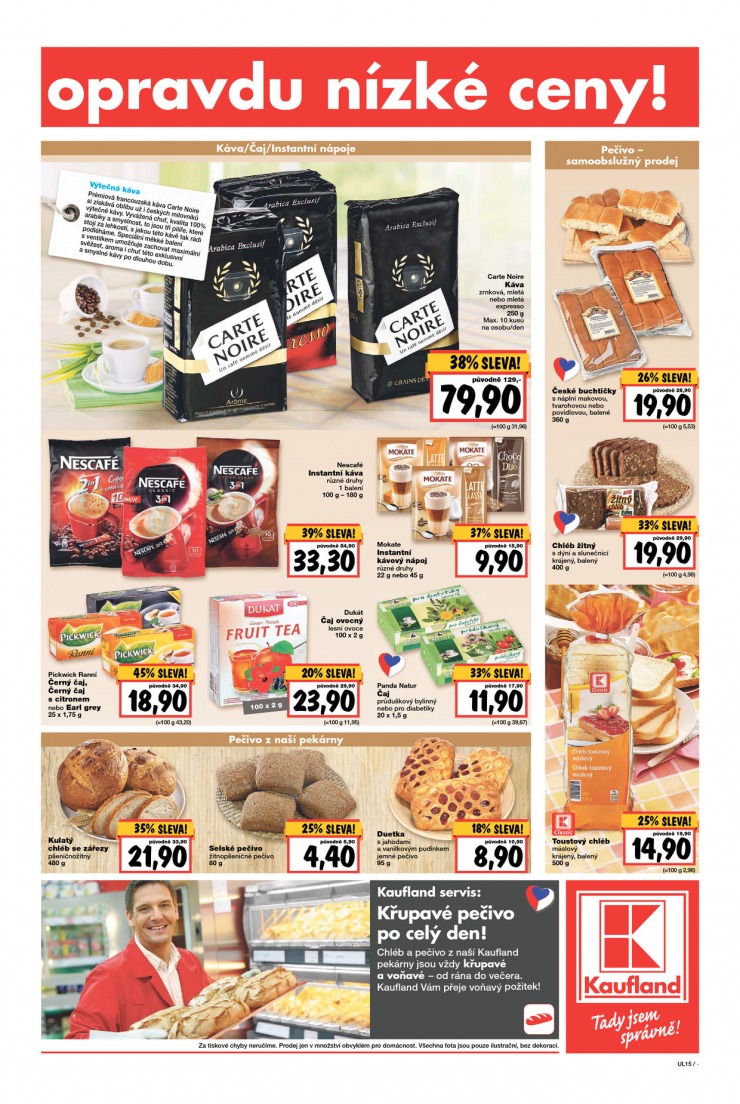 let�k Kaufland Aktu�ln� nab�dka od 21.5.2015 strana 1