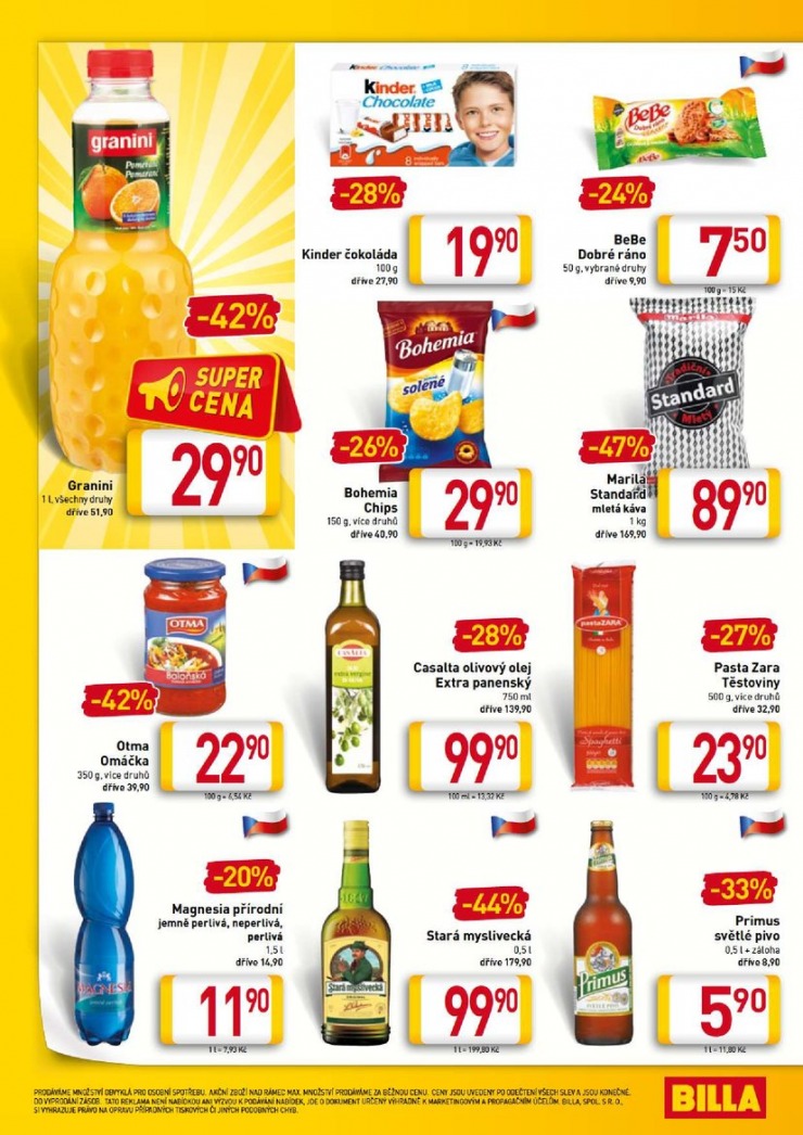leták Billa speciální od 18.5.2015 strana 1 leták Billa speciální od 18.5.2015 strana 1