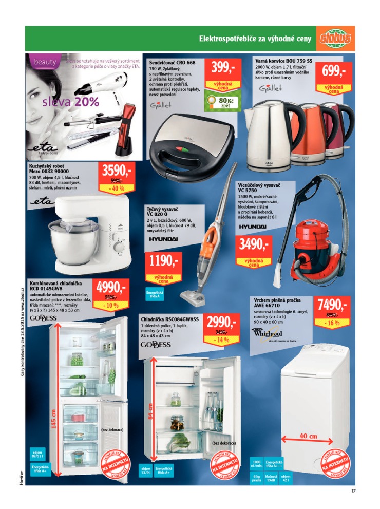 leták Globus Naše noviny od 21.5.2015 strana 1 leták Globus Naše noviny od 21.5.2015 strana 1