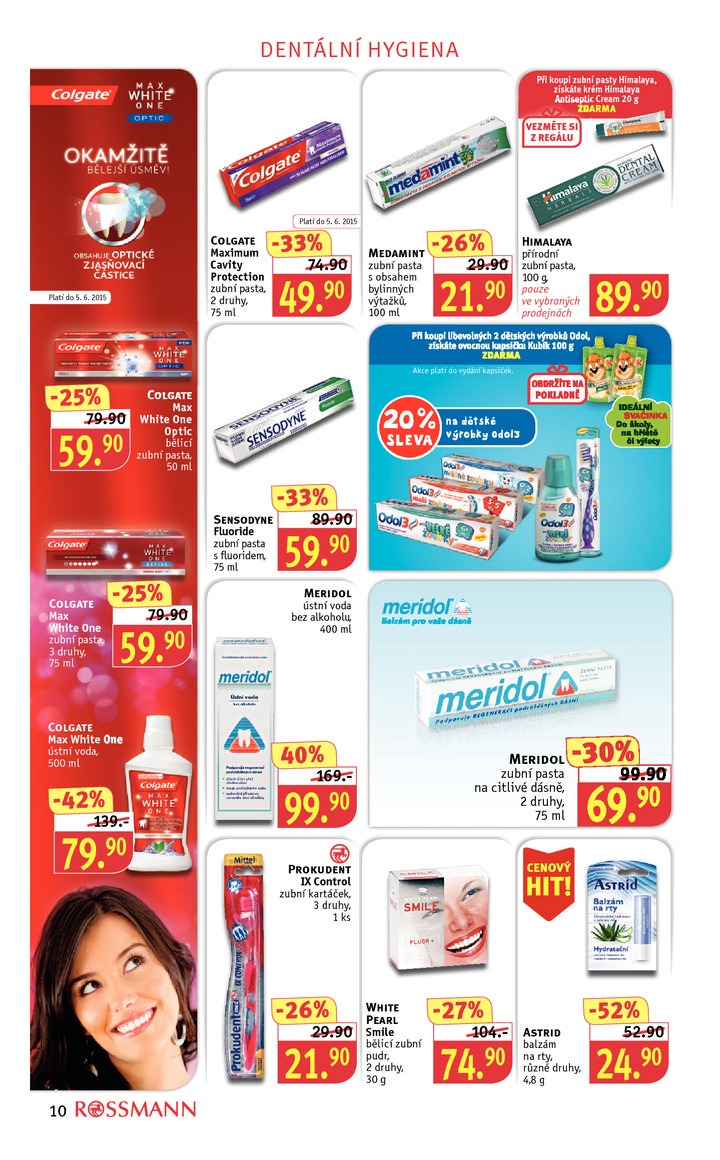 leták Rossmann Leták od 25.5.2015 strana 1 leták Rossmann Leták od 25.5.2015 strana 1