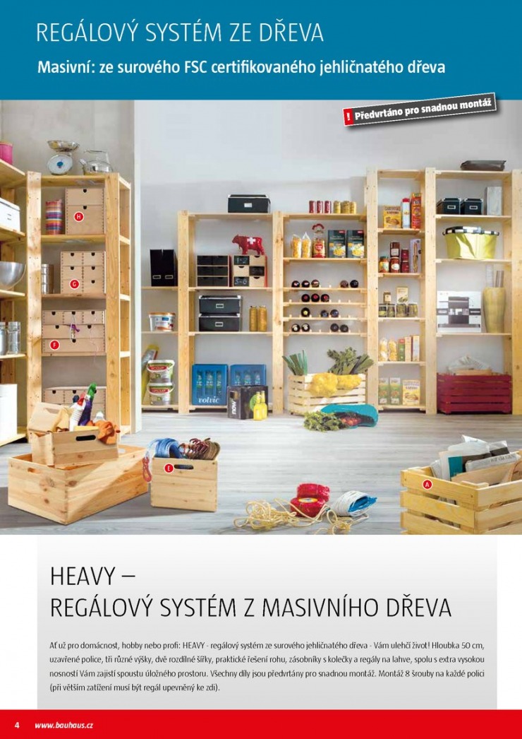 leták Bauhaus Regály od 22.5.2015 strana 1 leták Bauhaus Regály od 22.5.2015 strana 1