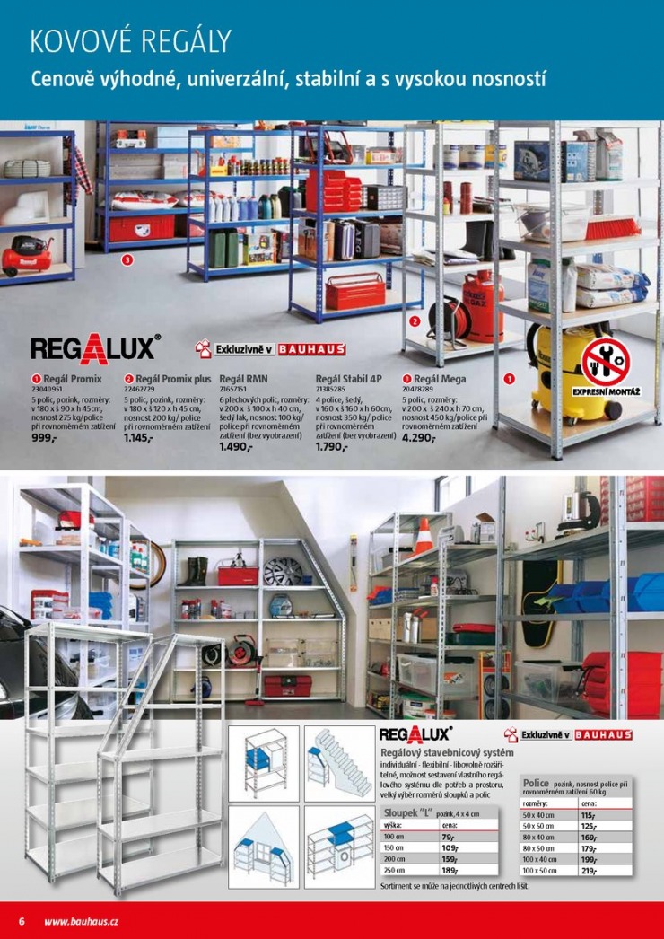 leták Bauhaus Regály od 22.5.2015 strana 1 leták Bauhaus Regály od 22.5.2015 strana 1