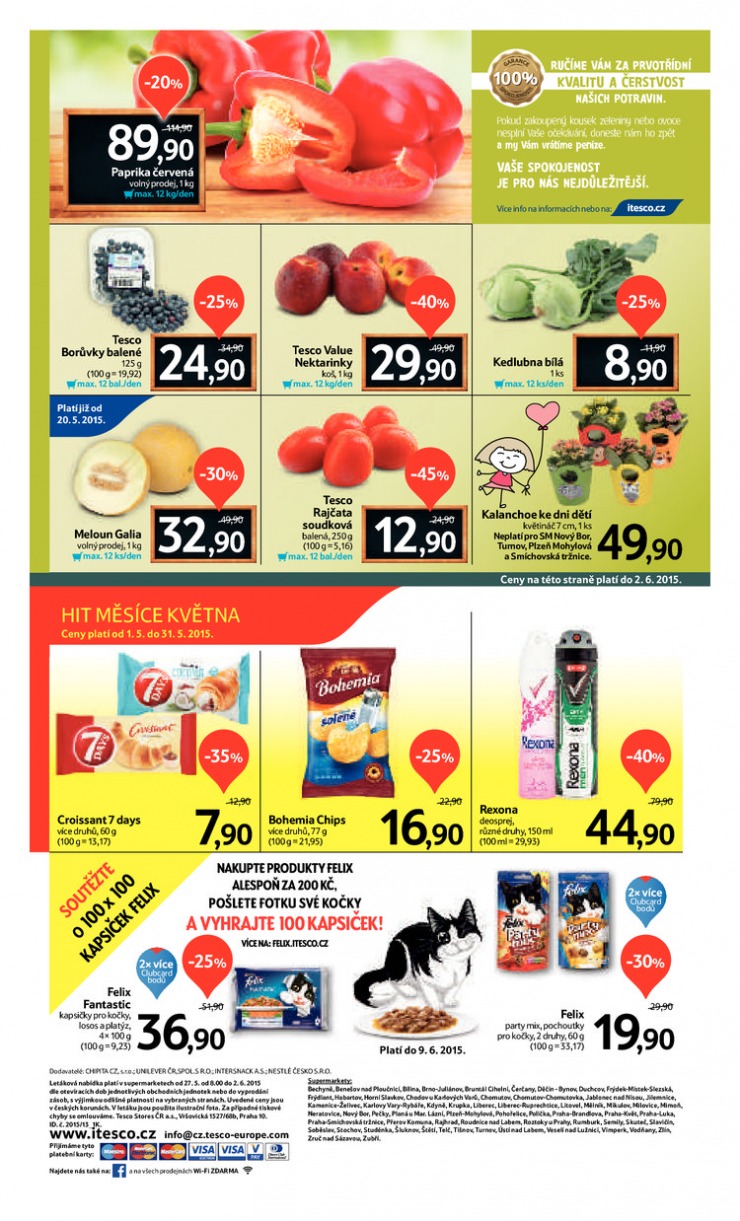 leták Tesco supermarkety od 27.5.2015 strana 1 leták Tesco supermarkety od 27.5.2015 strana 1